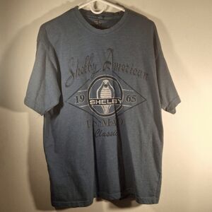 Out of Bounds Men's Denim Blue Shelby Classic 1965 Short Sleeve Tee Size M